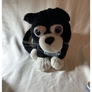 VNTG 1996 Catz Vintage Trendmasters Black And White Kitty Pouncer Plush